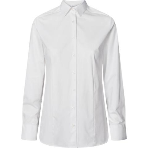 White Anaheim female uniform shirt L/S