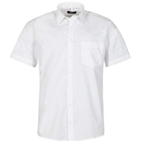 White Dublin Uniform Shirt S/S