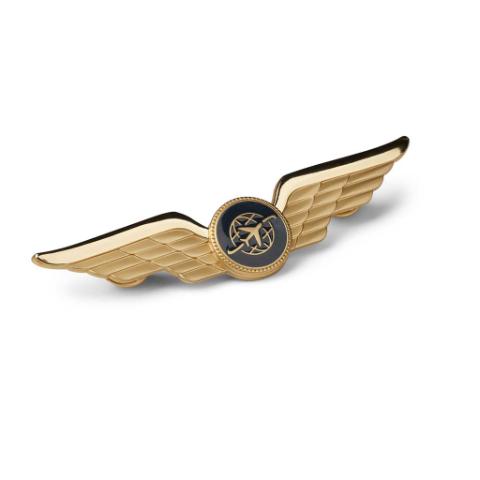 Gold Miami Pilot Wing