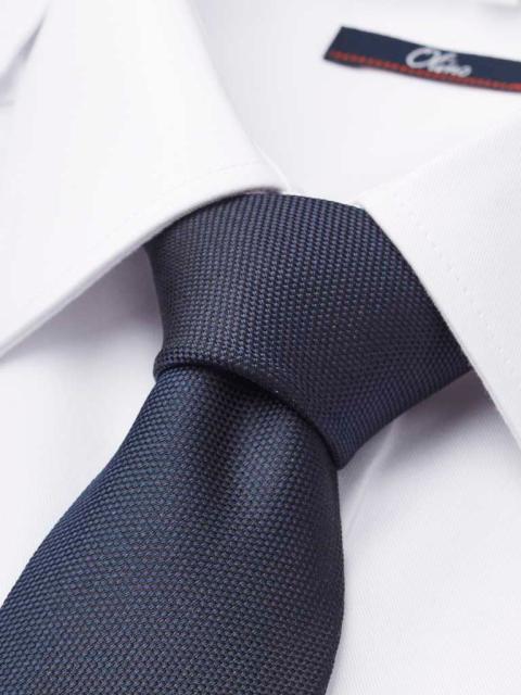 Navy Zürich Silk Tie